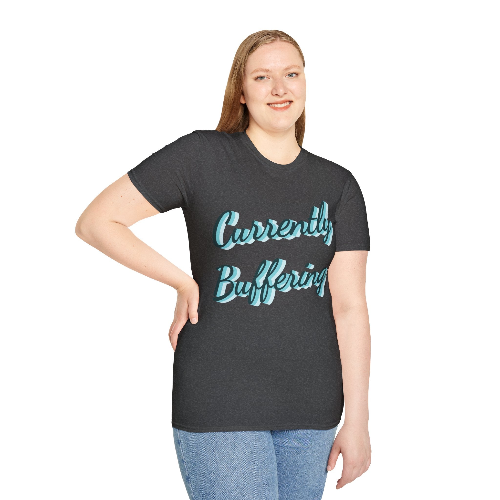 CipherCore Currently Buffering Graphic Tee | Digital-Era Identity Wear