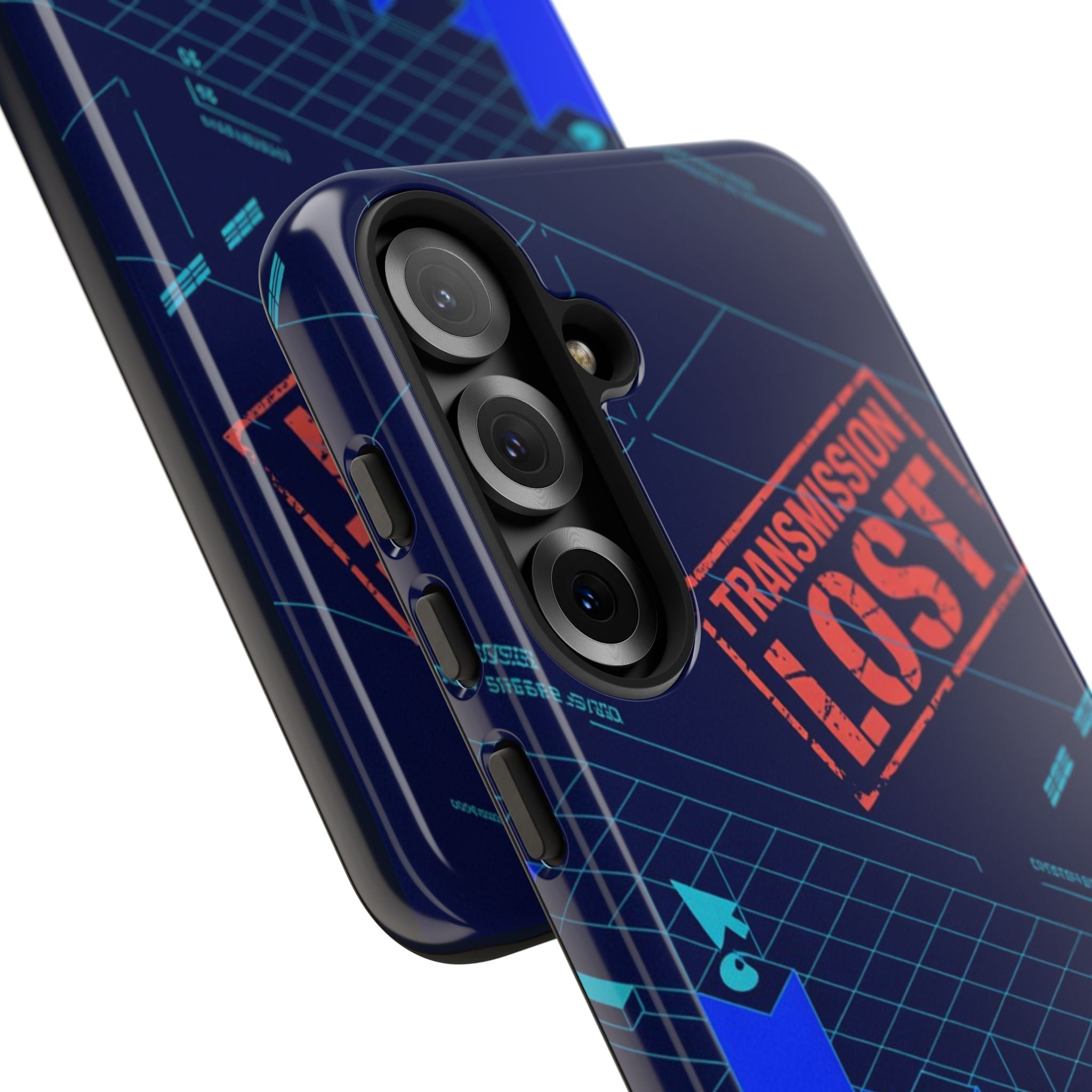 CipherCore Signal Void Flexi Phone Case | Digital-Era Identity Accessory