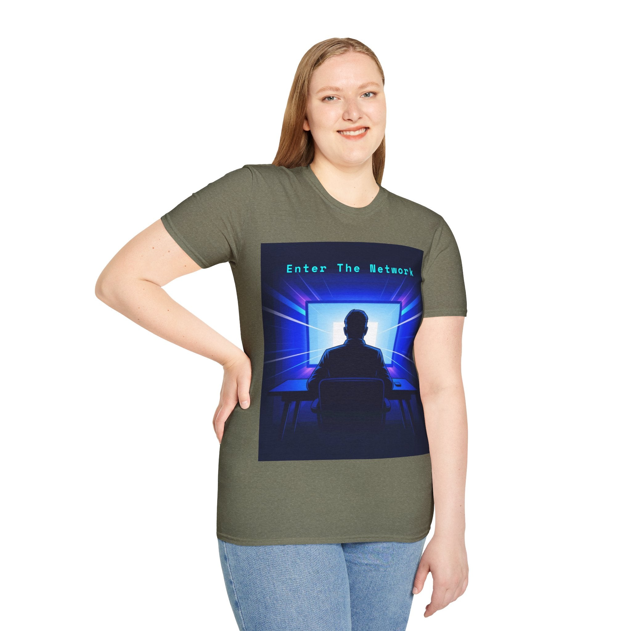 CipherCore Enter The Network Graphic Tee | Digital-Era Identity Wear