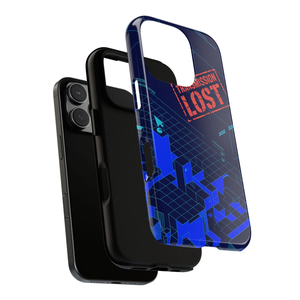 CipherCore Signal Void Flexi Phone Case | Digital-Era Identity Accessory