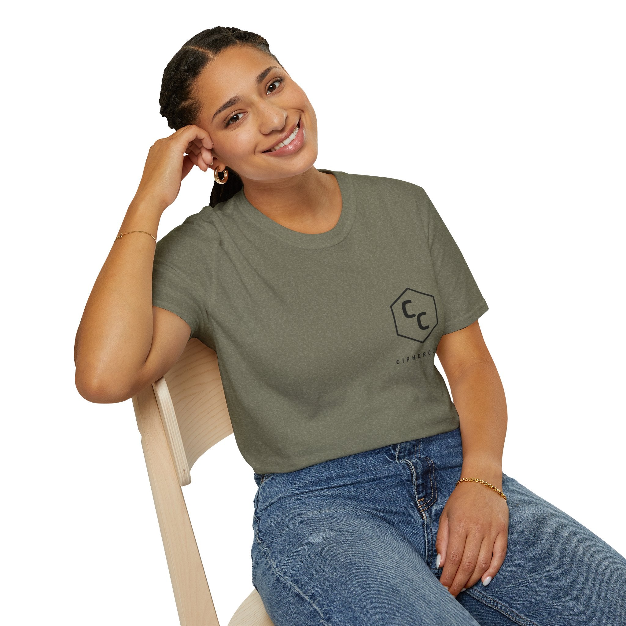 CipherCore 67 Retro Athletic Graphic Tee | Digital-Era Identity Wear