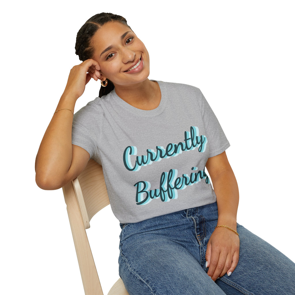 CipherCore Currently Buffering Graphic Tee | Digital-Era Identity Wear