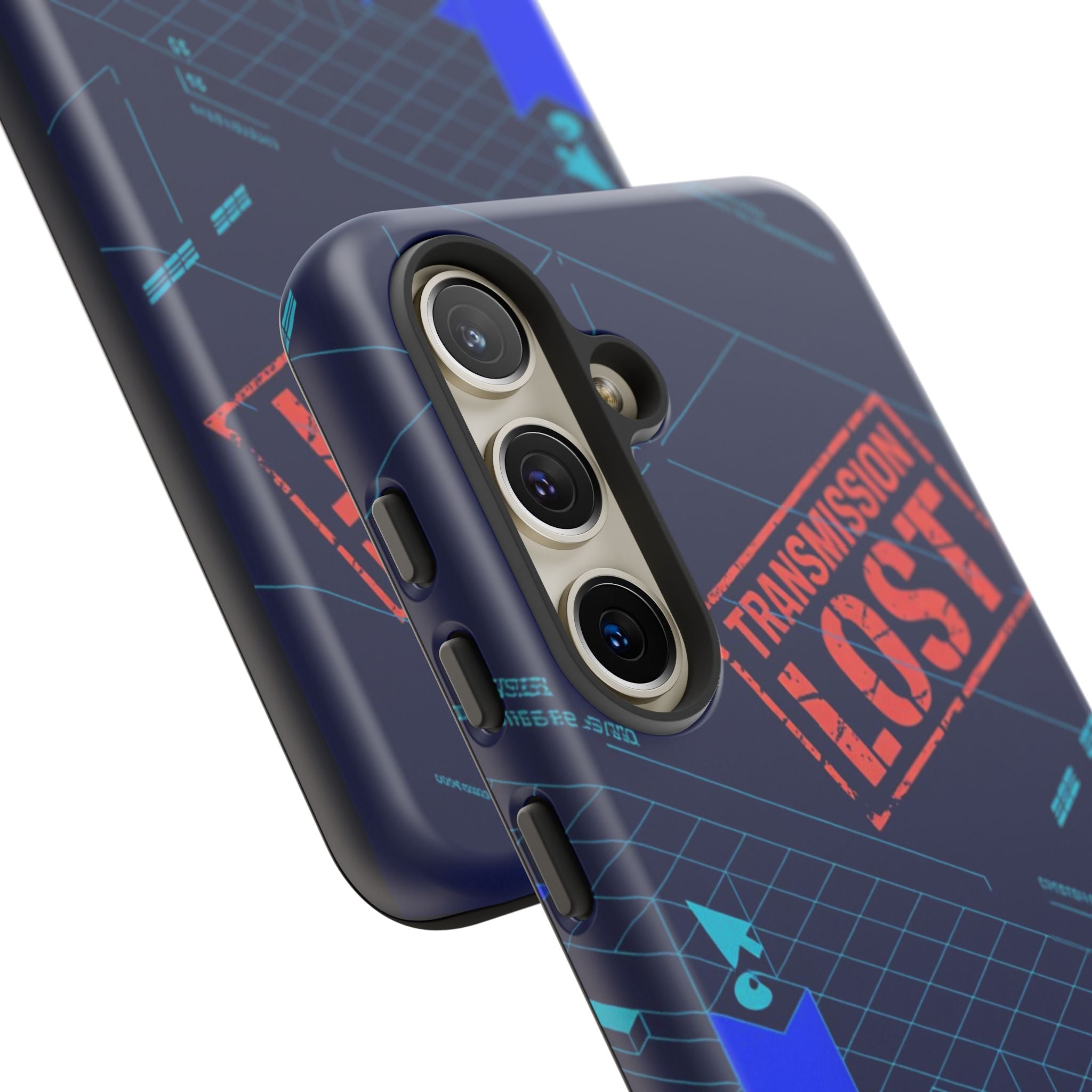 CipherCore Signal Void Flexi Phone Case | Digital-Era Identity Accessory
