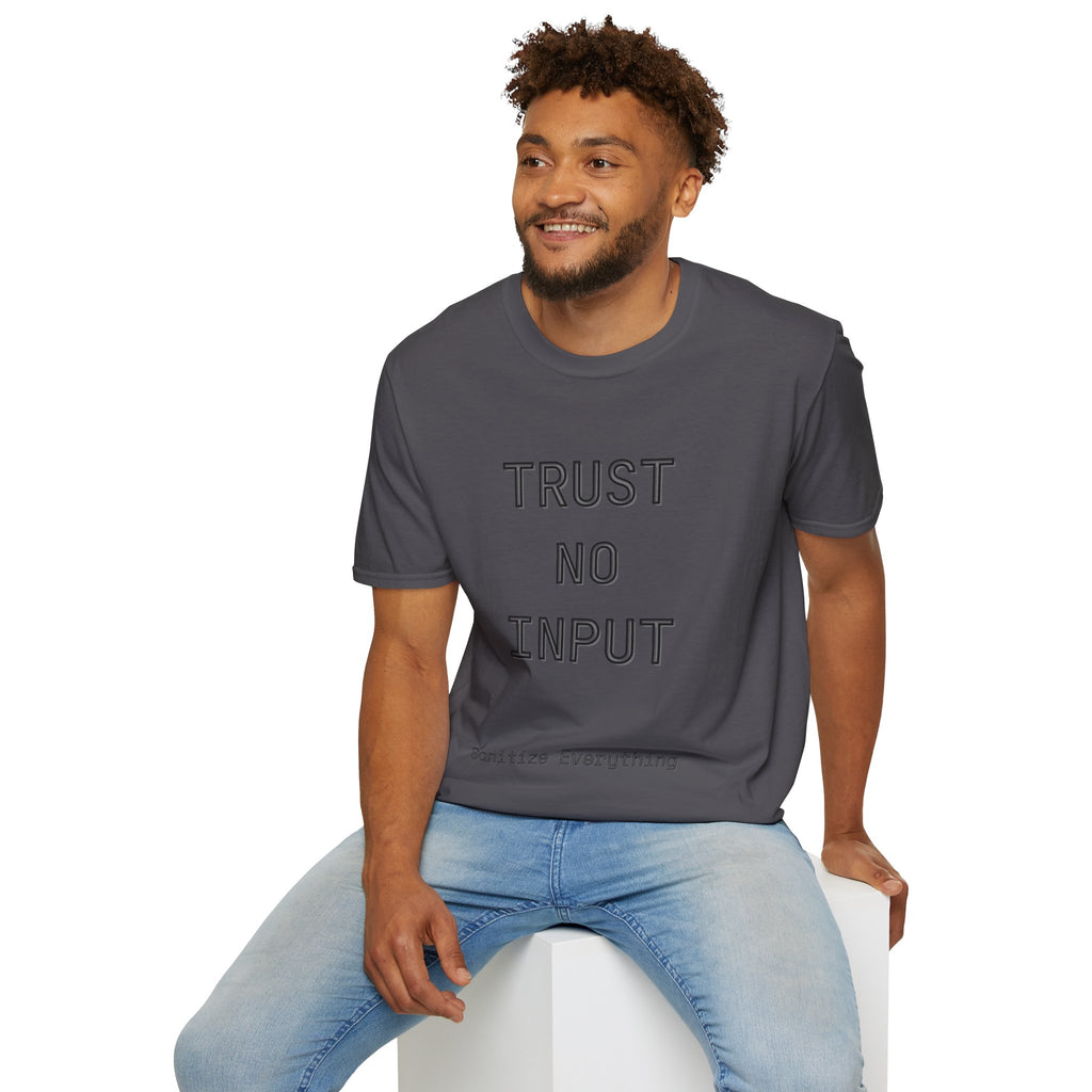 CipherCore Trust No Input Graphic Tee | Digital-Era Identity Wear
