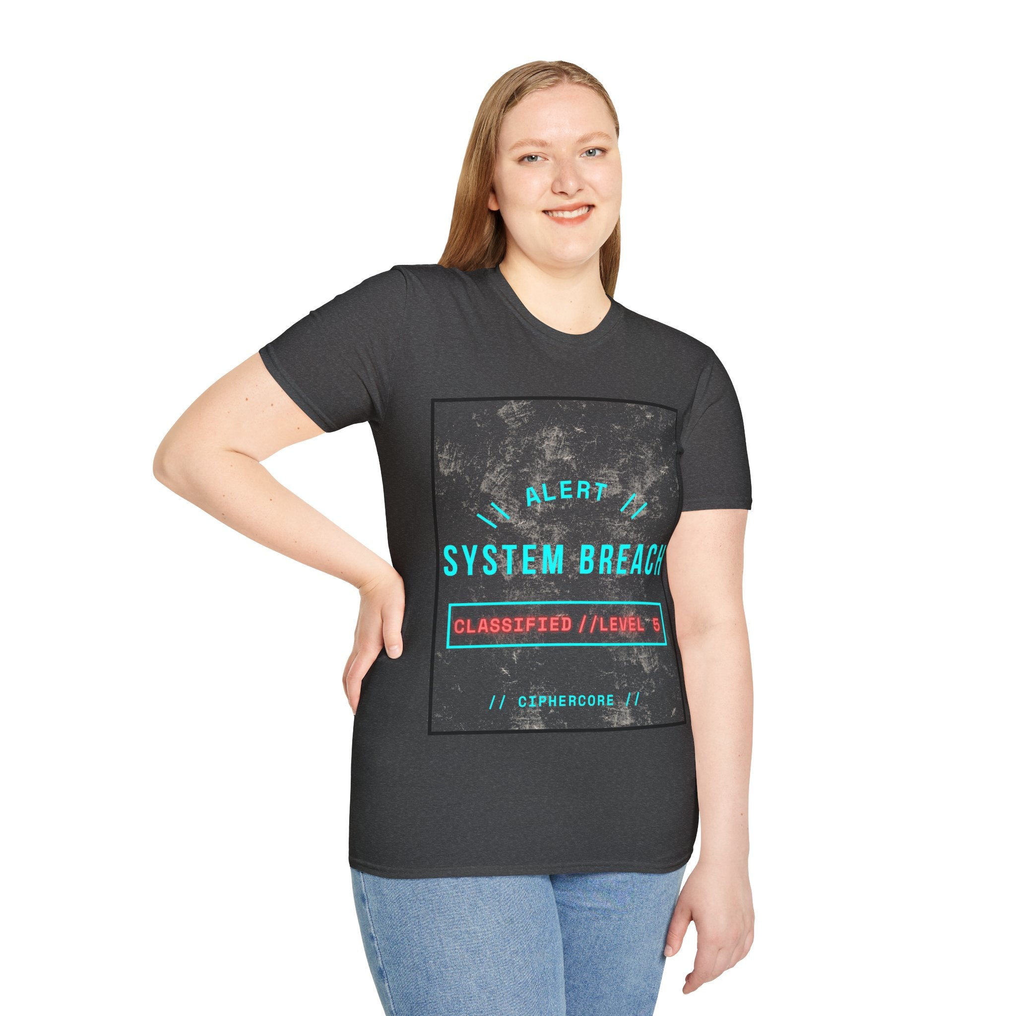CipherCore System Breach Graphic Tee | Digital-Era Identity Wear
