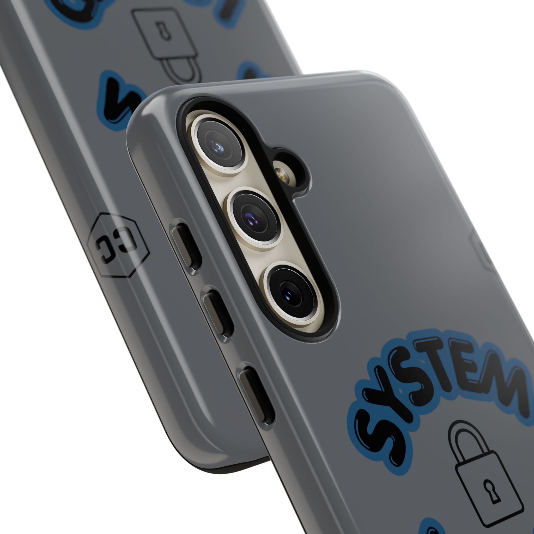 CipherCore System Locked Dual-Layer Phone Case | Digital-Era Identity Accessory