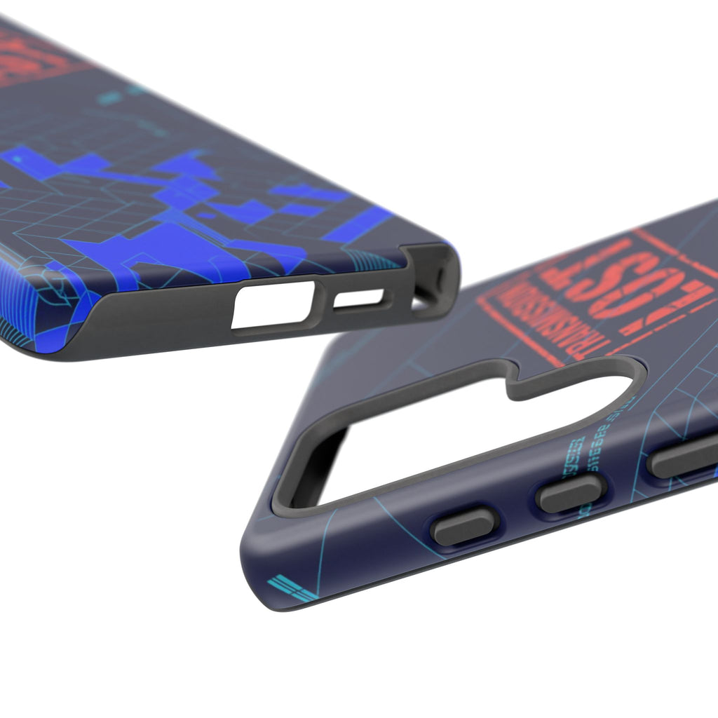 CipherCore Signal Void Flexi Phone Case | Digital-Era Identity Accessory
