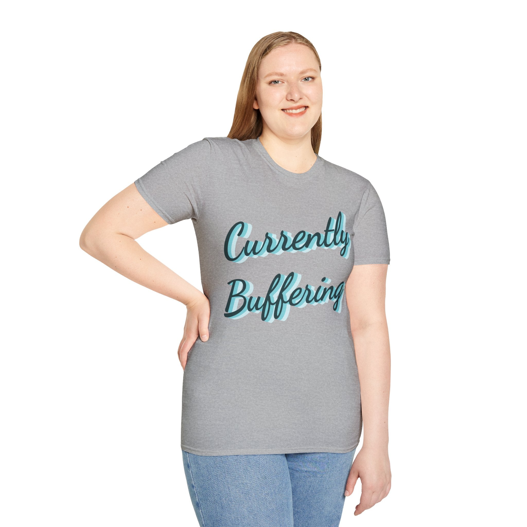 CipherCore Currently Buffering Graphic Tee | Digital-Era Identity Wear