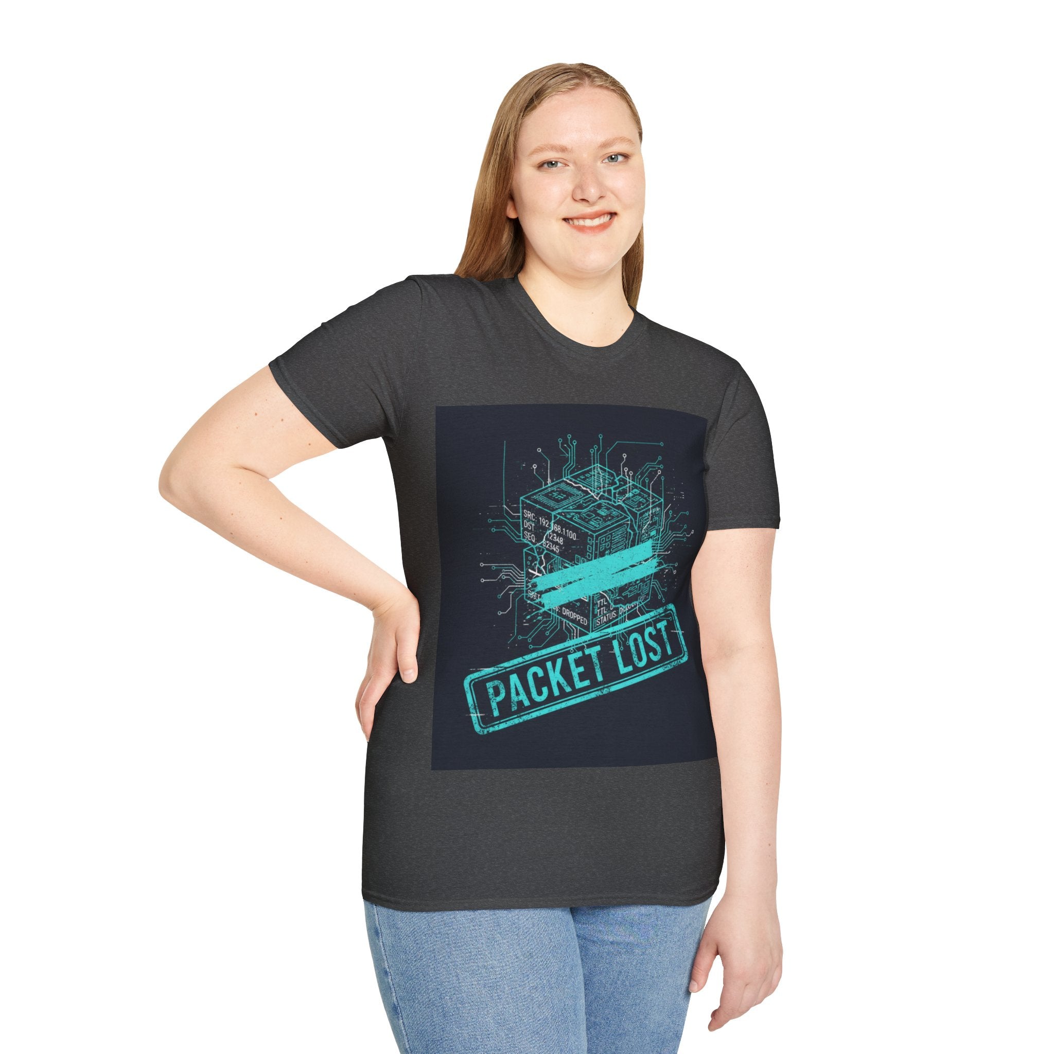 CipherCore Packet Lost Graphic Tee | Digital-Era Identity Wear