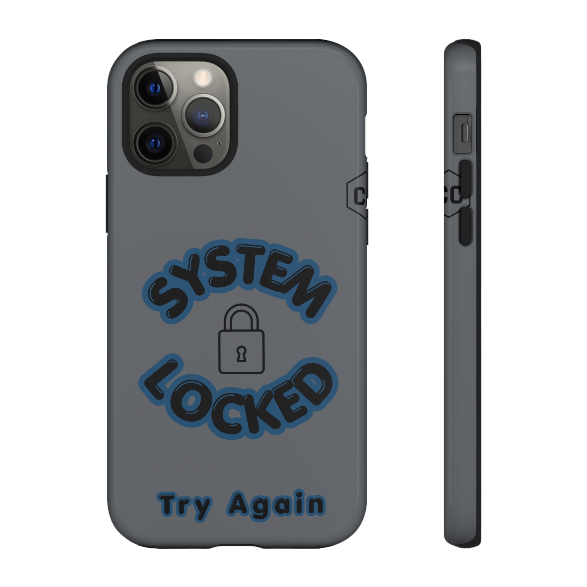 CipherCore System Locked Dual-Layer Phone Case | Digital-Era Identity Accessory