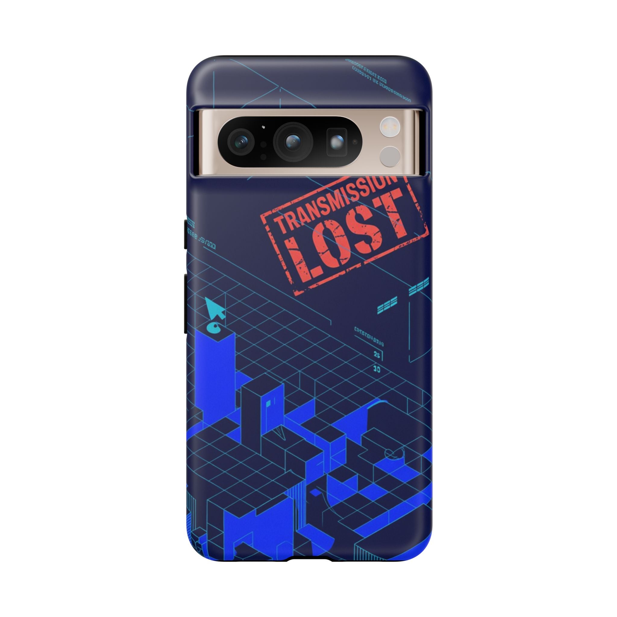 CipherCore Signal Void Flexi Phone Case | Digital-Era Identity Accessory