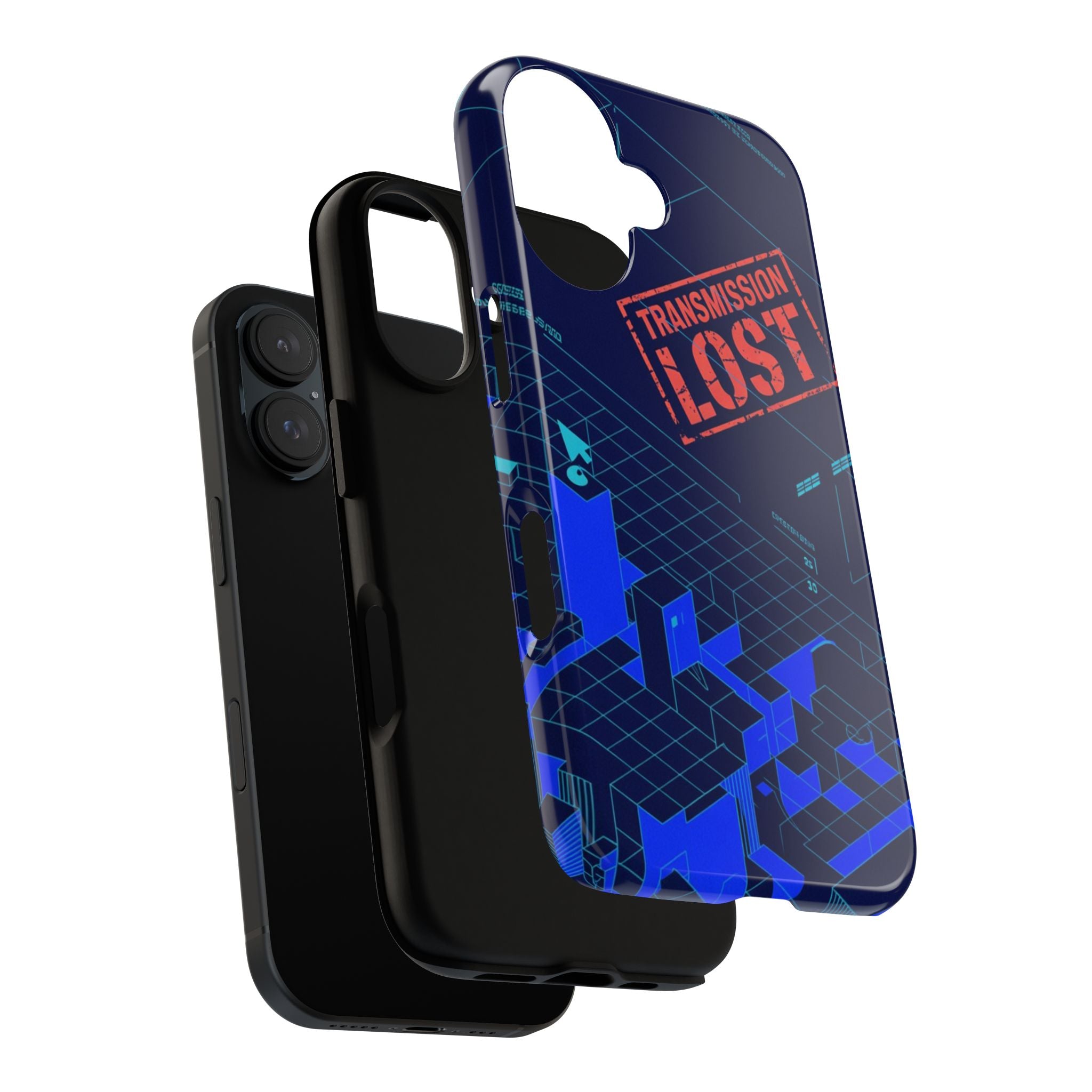 CipherCore Signal Void Flexi Phone Case | Digital-Era Identity Accessory