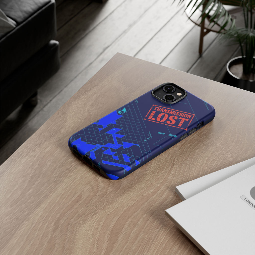 CipherCore Signal Void Flexi Phone Case | Digital-Era Identity Accessory
