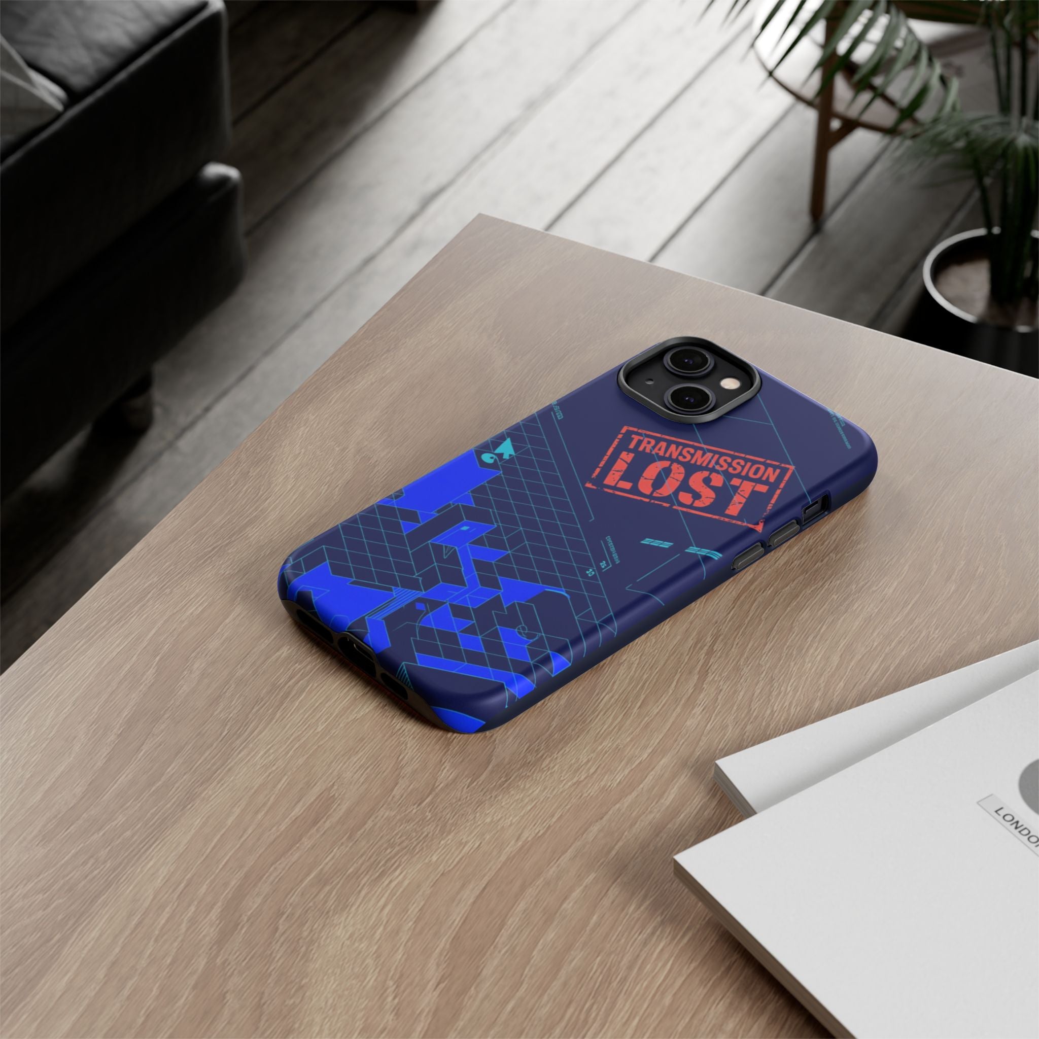 CipherCore Signal Void Flexi Phone Case | Digital-Era Identity Accessory