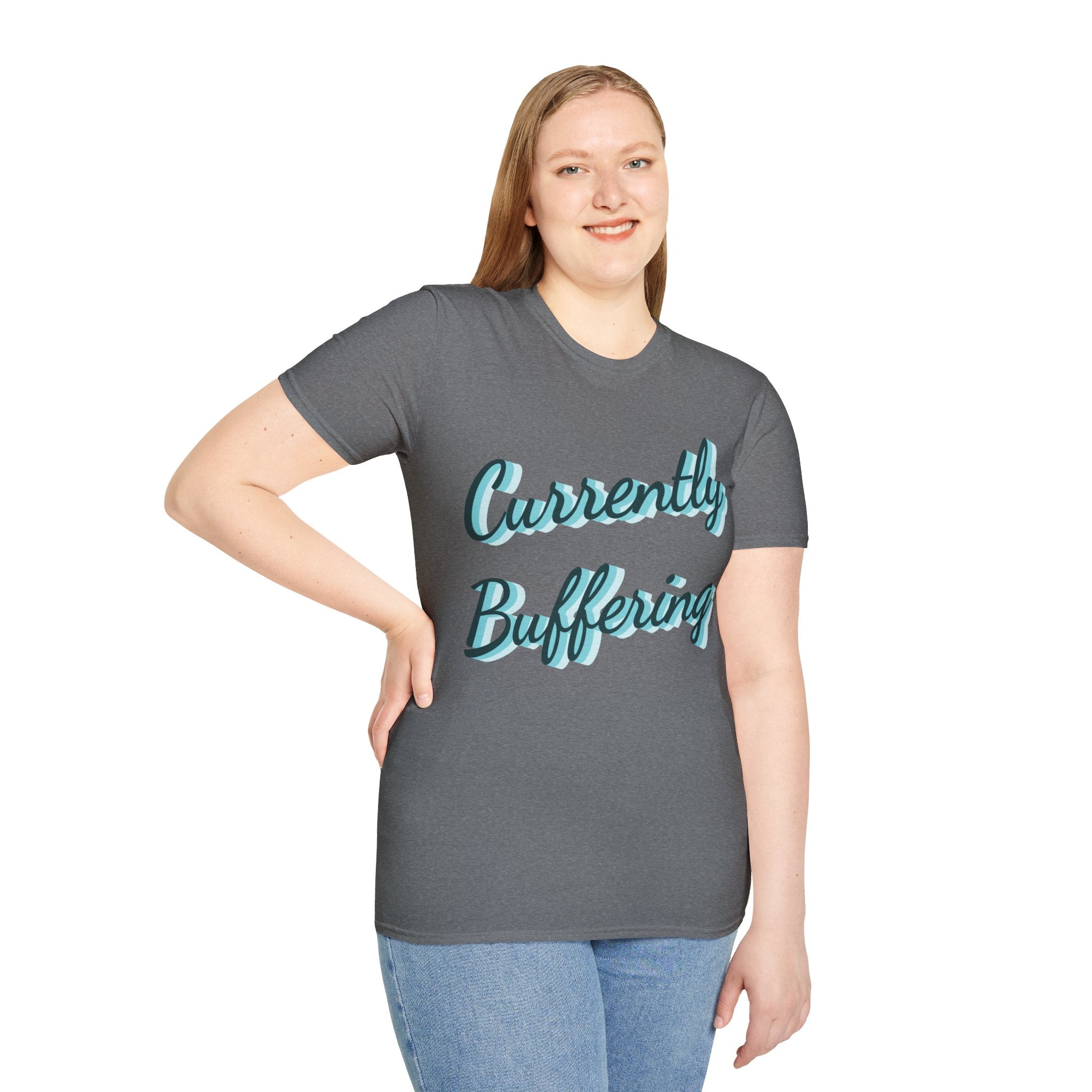 CipherCore Currently Buffering Graphic Tee | Digital-Era Identity Wear