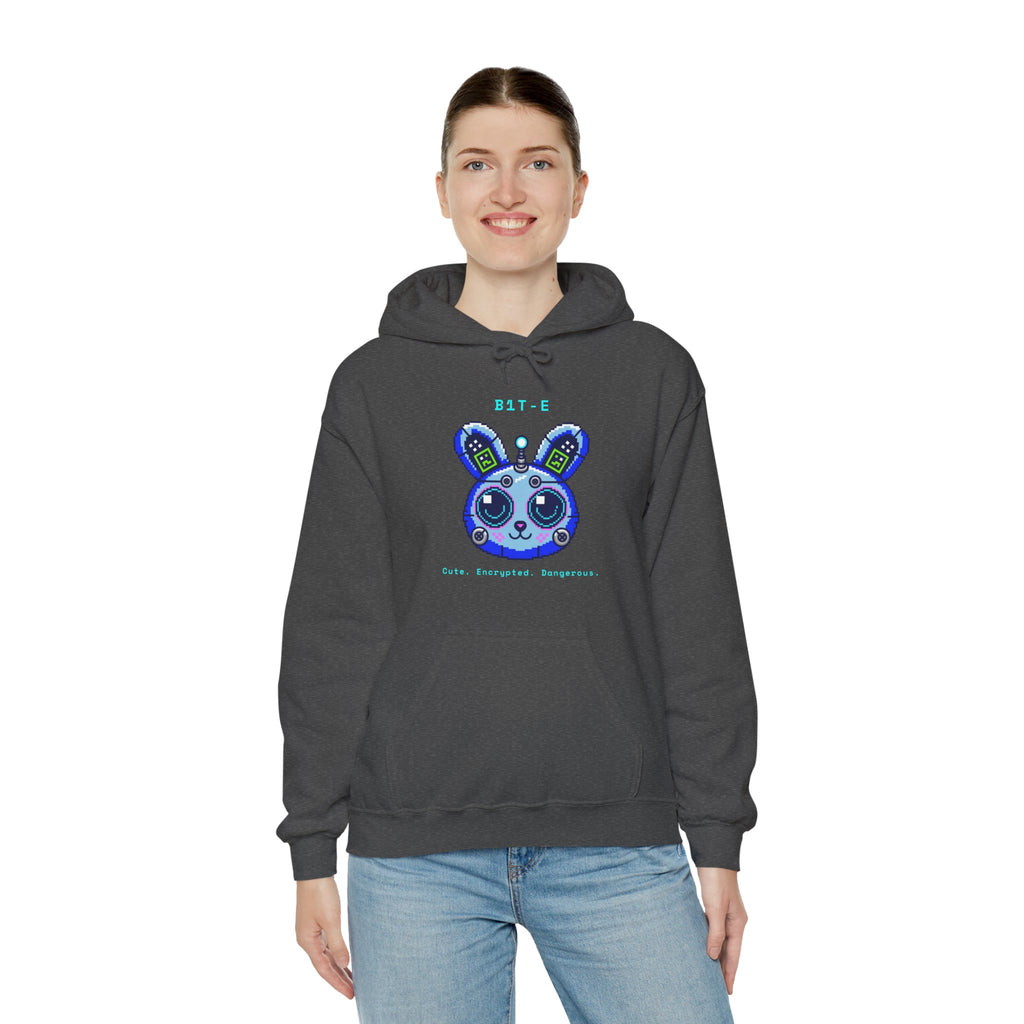 CipherCore Robot Bunny Graphic Hoodie | Digital-Era Identity Wear