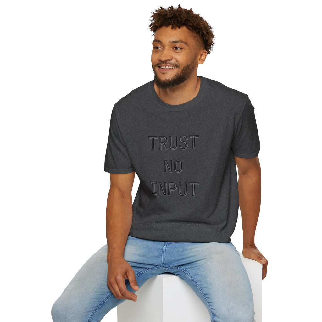 CipherCore Trust No Input Graphic Tee | Digital-Era Identity Wear