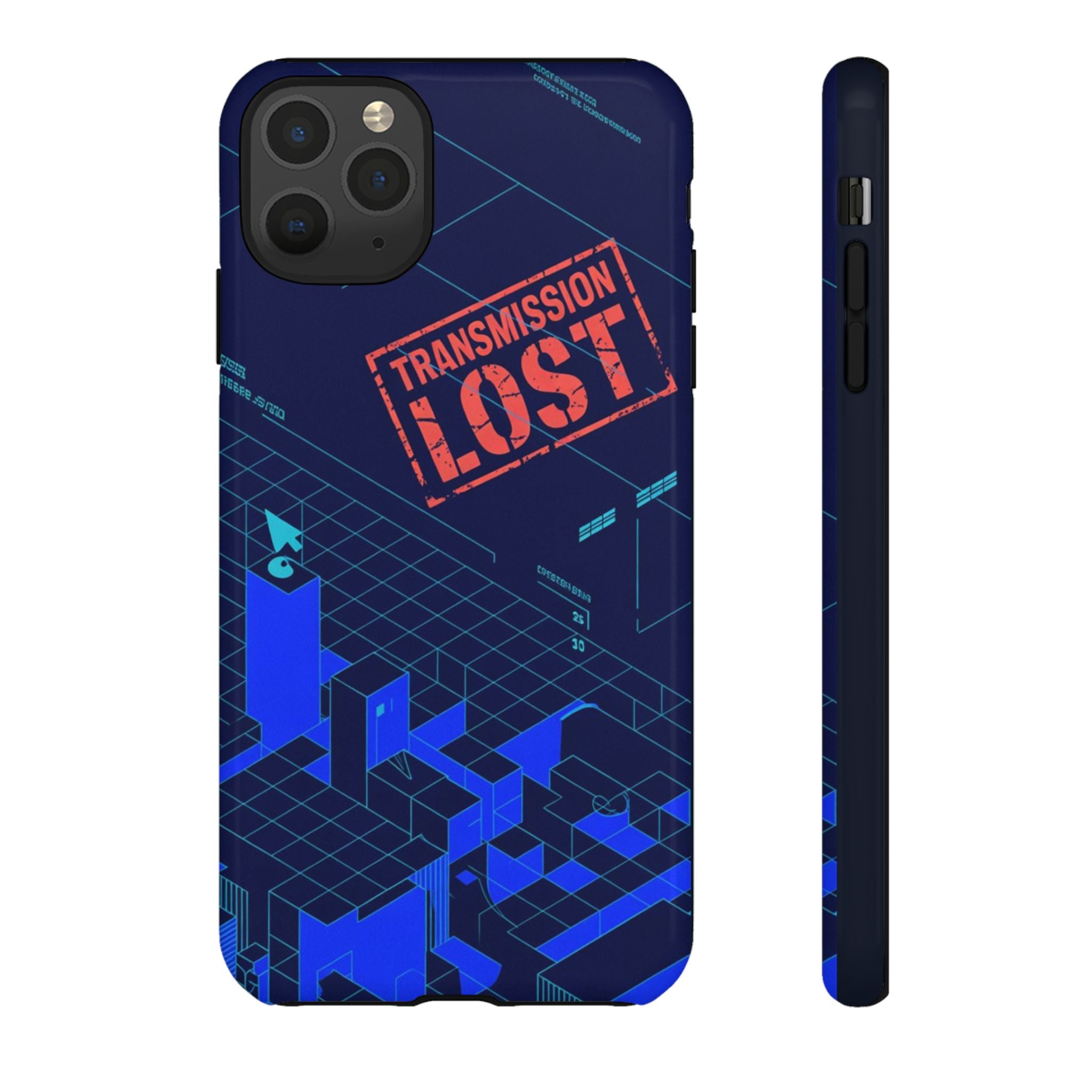 CipherCore Signal Void Flexi Phone Case | Digital-Era Identity Accessory