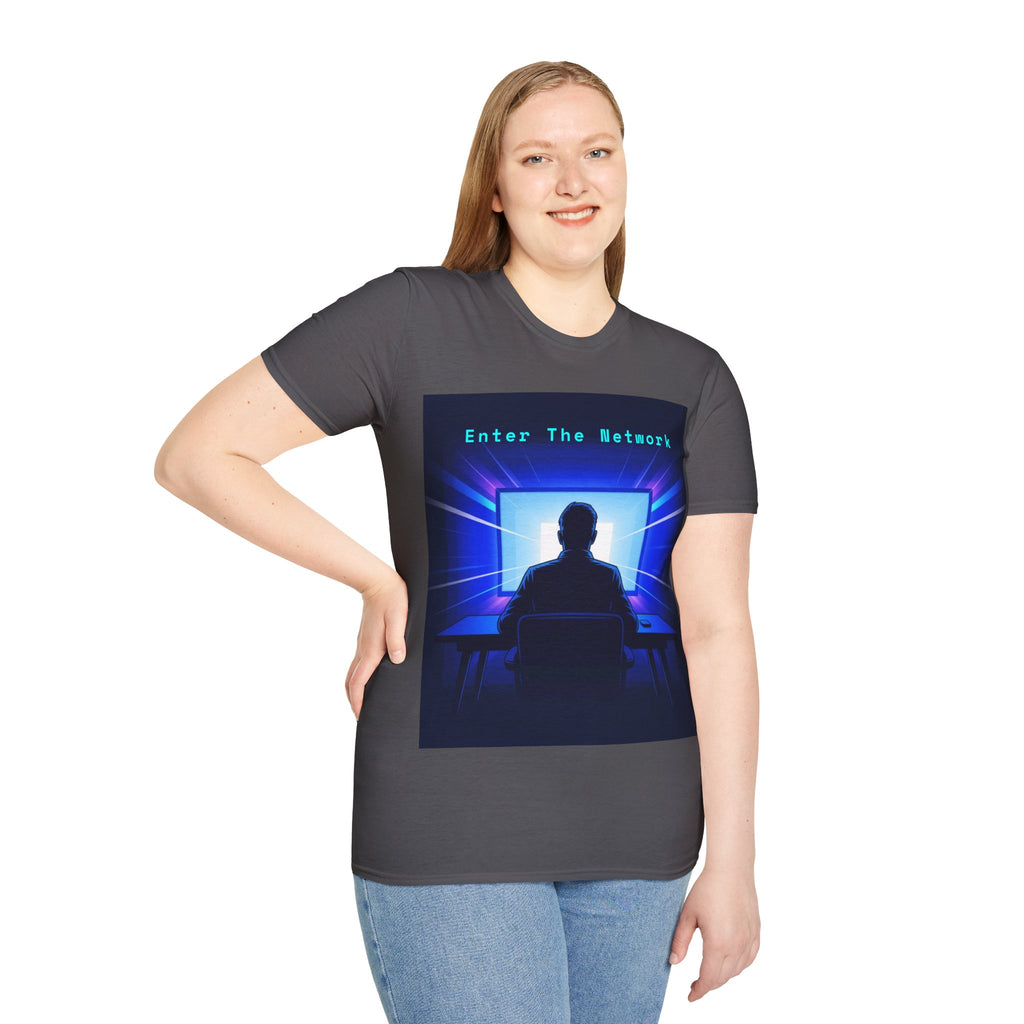 CipherCore Enter The Network Graphic Tee | Digital-Era Identity Wear