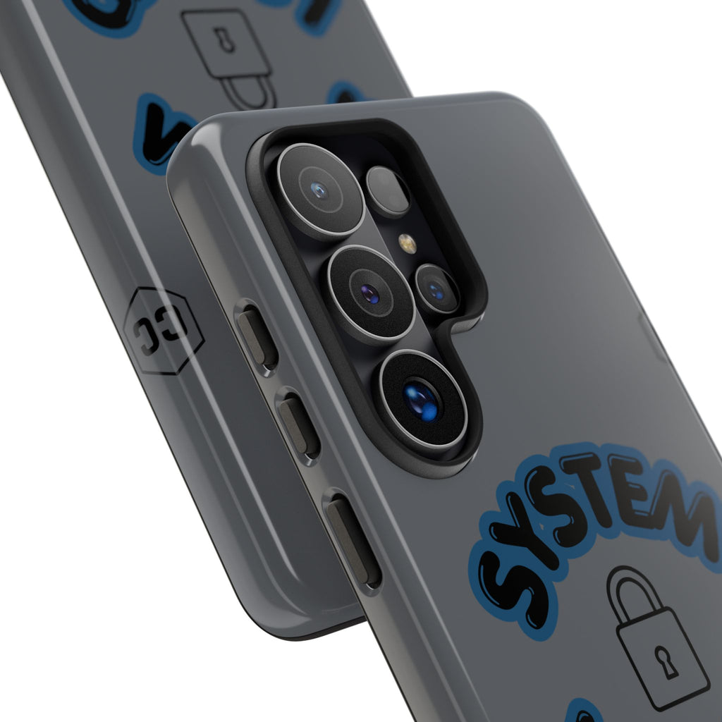 CipherCore System Locked Dual-Layer Phone Case | Digital-Era Identity Accessory