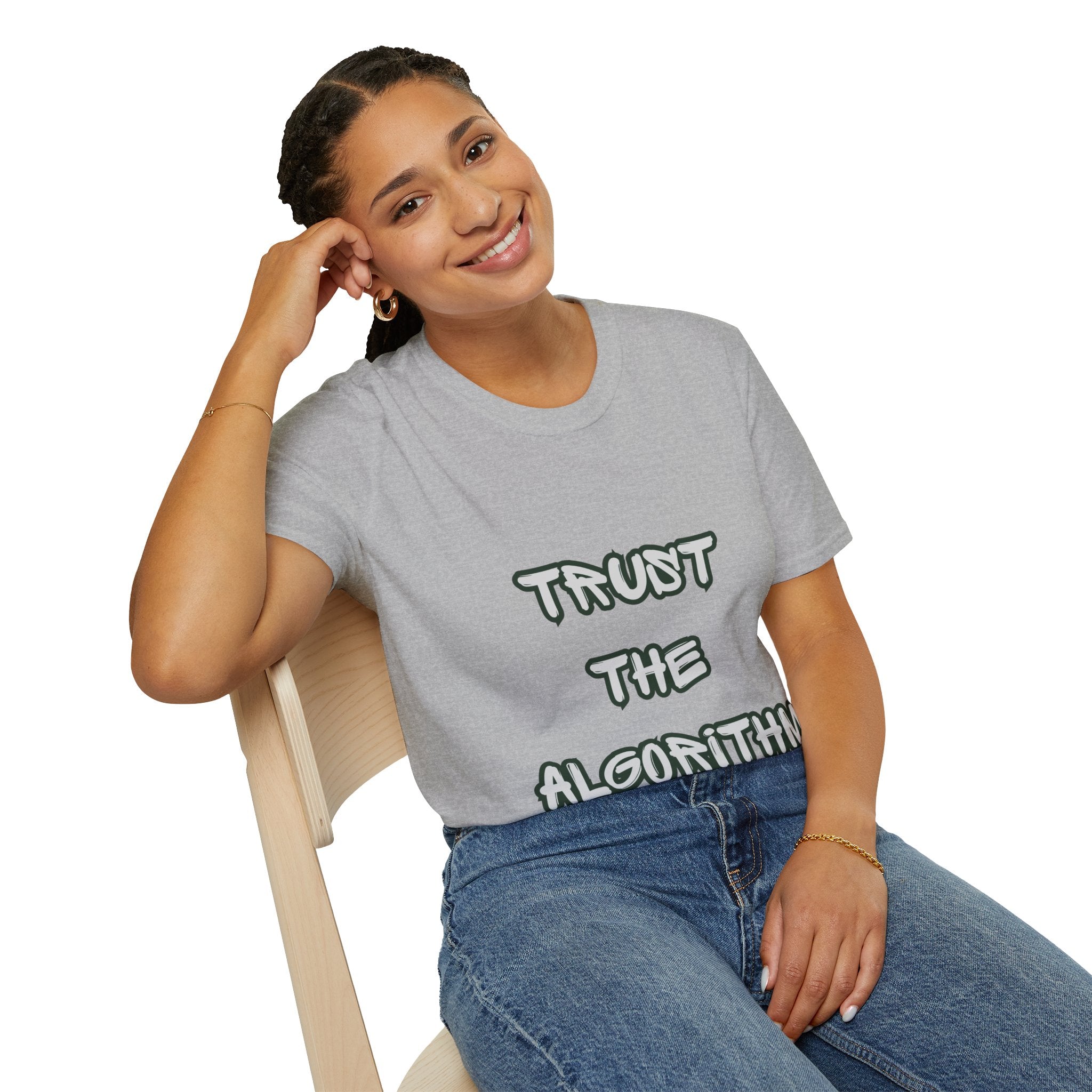 CipherCore Trust the Algorithm Graphic Tee | Digital-Era Identity Wear