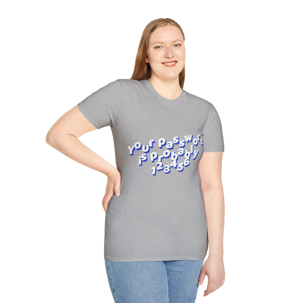 CipherCore Your Password Graphic Tee | Digital-Era Identity Wear