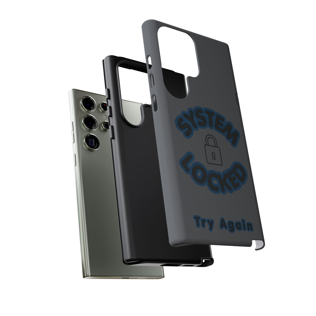 CipherCore System Locked Dual-Layer Phone Case | Digital-Era Identity Accessory