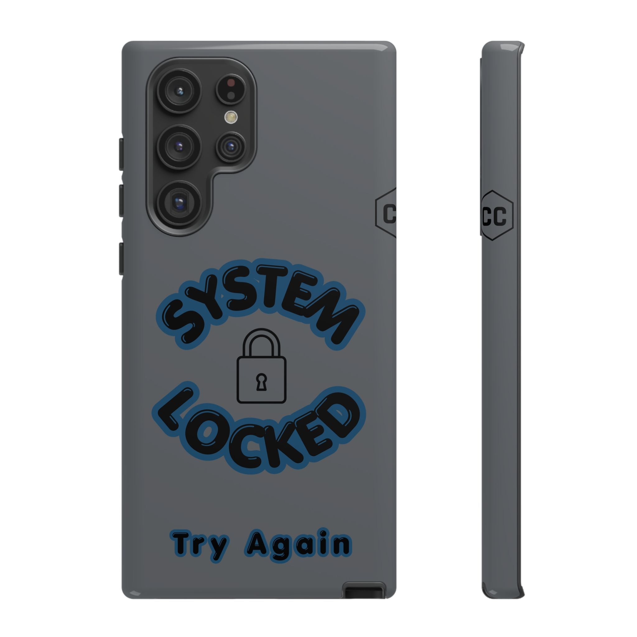 CipherCore System Locked Dual-Layer Phone Case | Digital-Era Identity Accessory