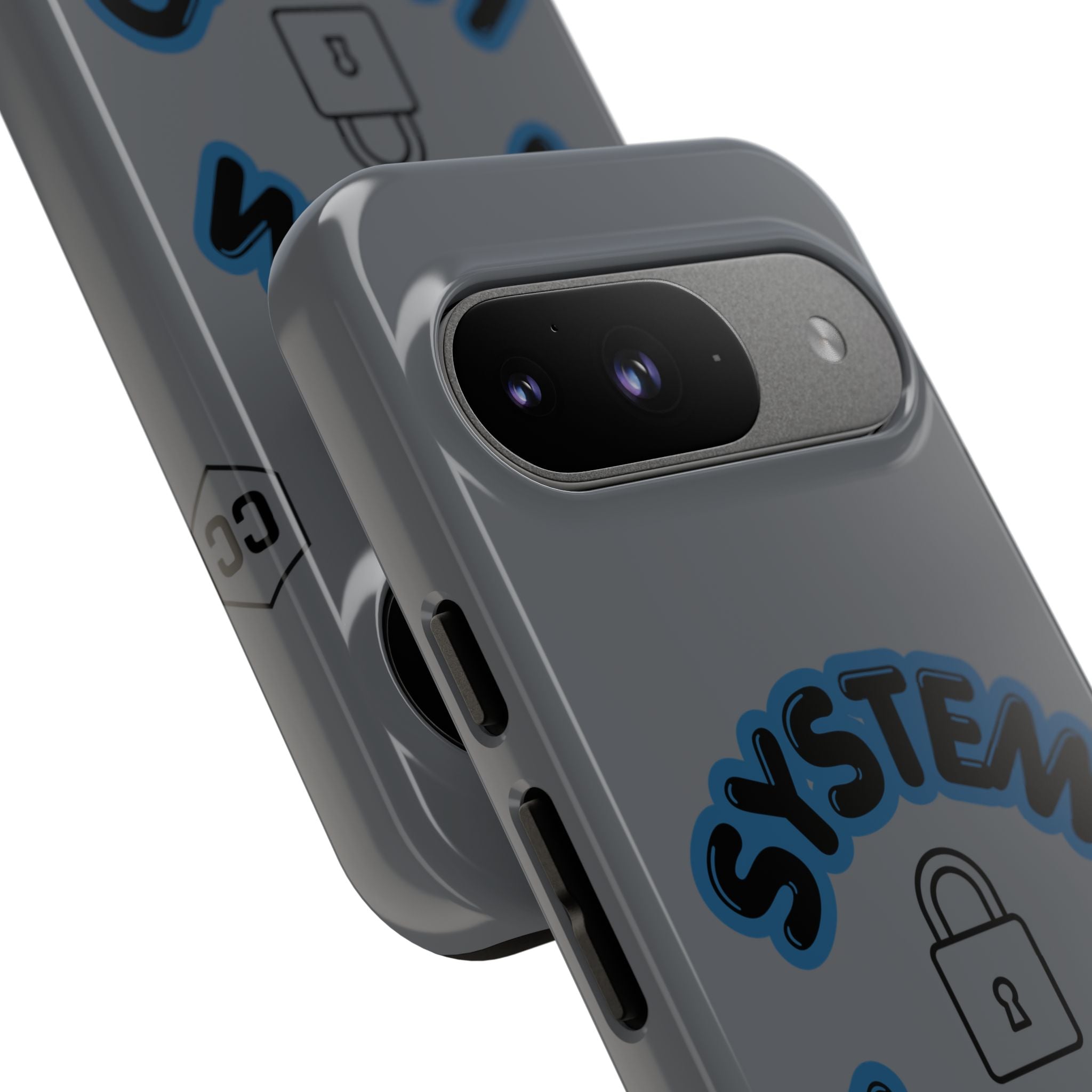 CipherCore System Locked Dual-Layer Phone Case | Digital-Era Identity Accessory