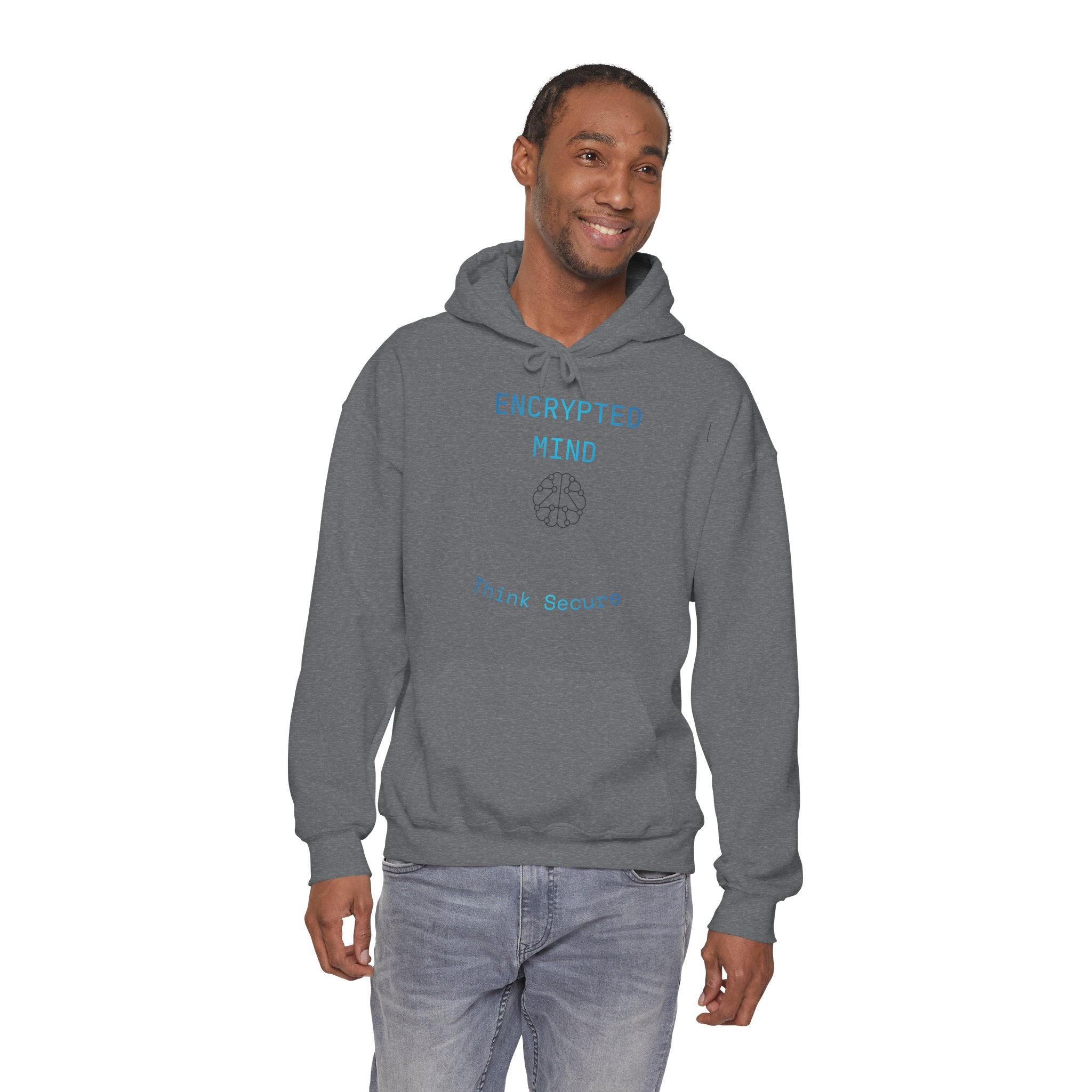 CipherCore Encrypted Mind Graphic Hoodie | Digital-Era Identity Wear