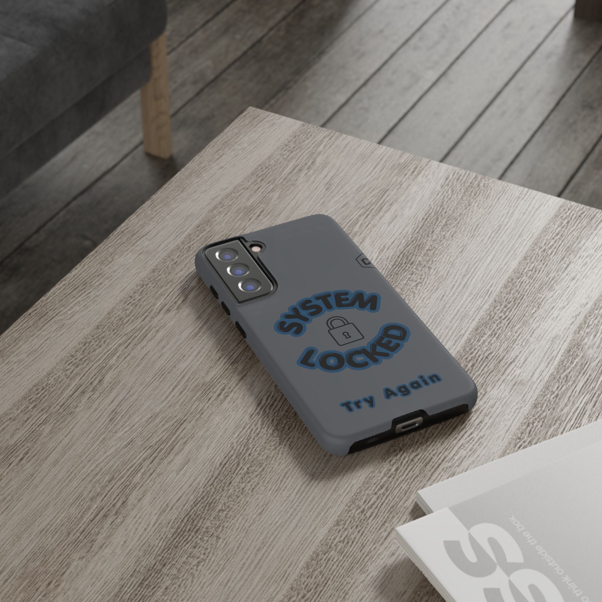 CipherCore System Locked Dual-Layer Phone Case | Digital-Era Identity Accessory