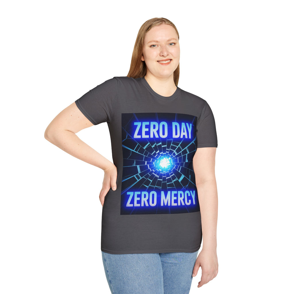 CipherCore Zero Day Zero Mercy Graphic Tee | Digital-Era Identity Wear