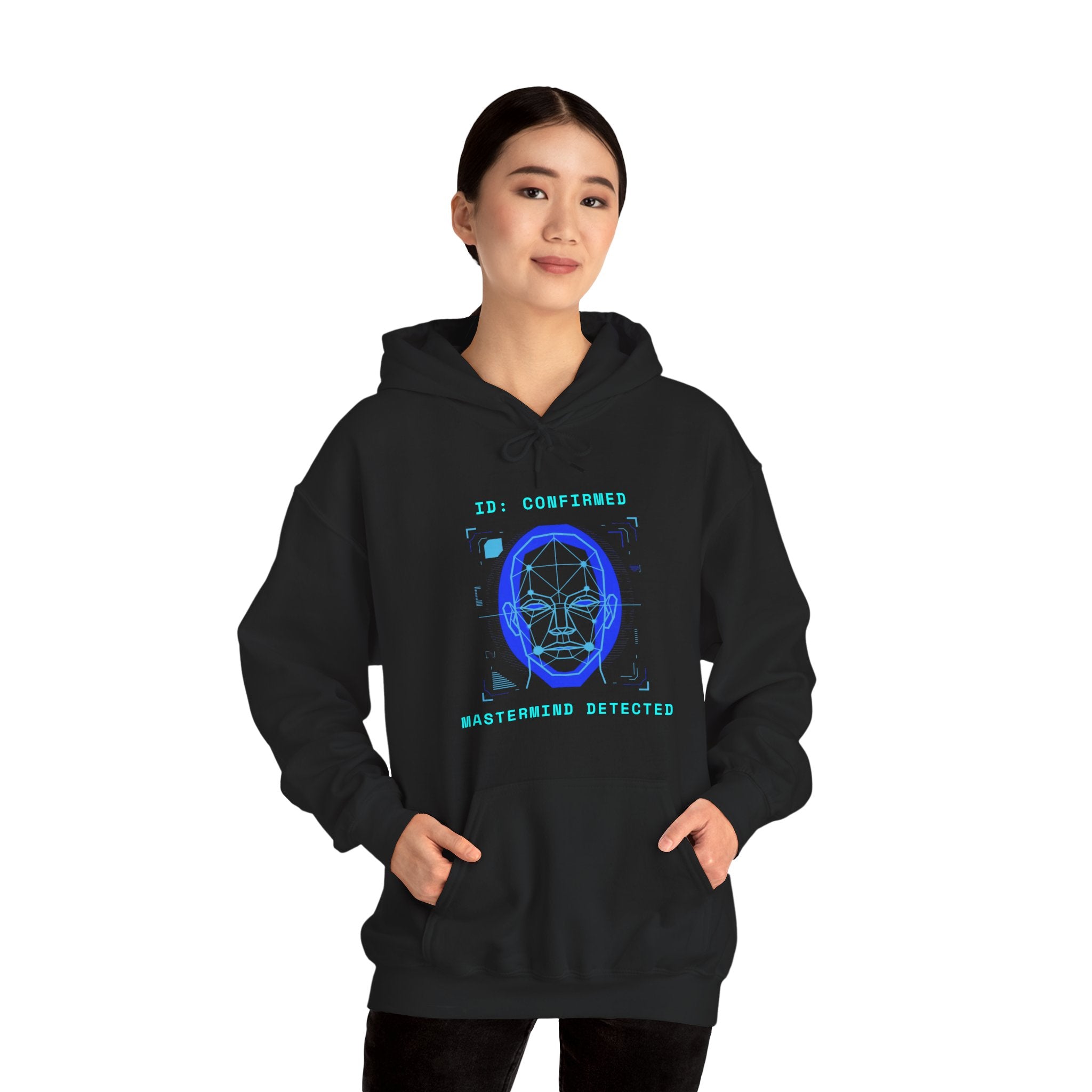 CipherCore Techno Skull Graphic Hoodie | Digital-Era Identity Wear