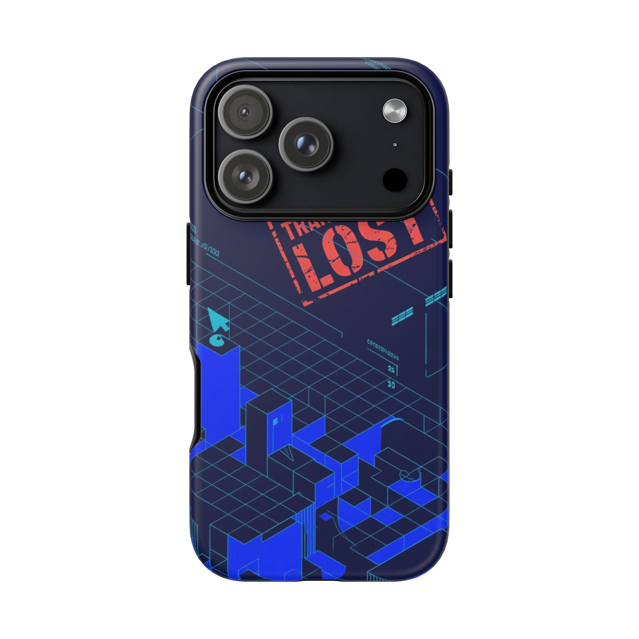 CipherCore Signal Void Flexi Phone Case | Digital-Era Identity Accessory