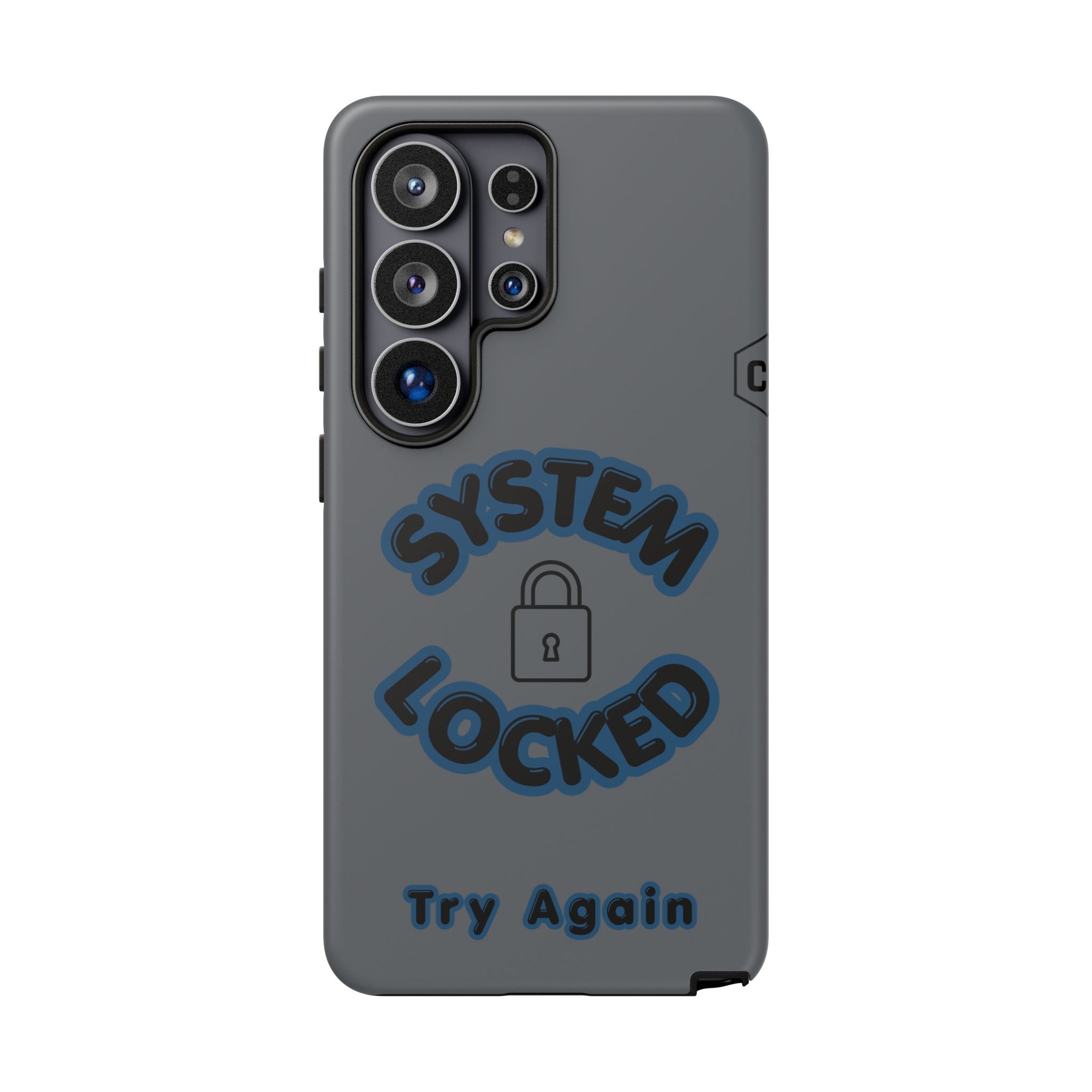 CipherCore System Locked Dual-Layer Phone Case | Digital-Era Identity Accessory