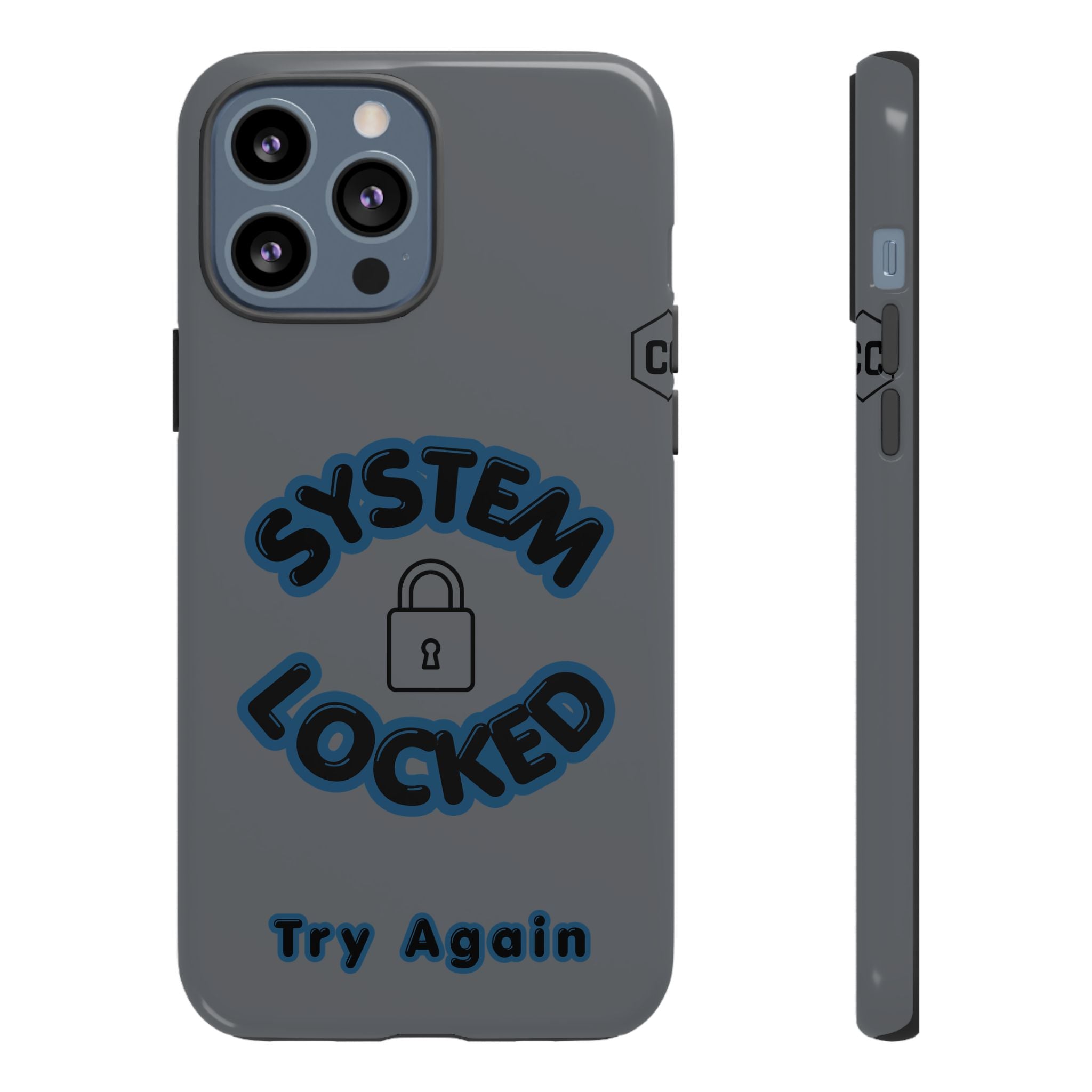 CipherCore System Locked Dual-Layer Phone Case | Digital-Era Identity Accessory