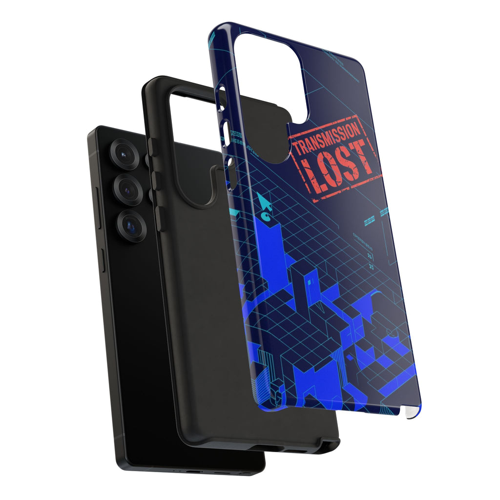 CipherCore Signal Void Flexi Phone Case | Digital-Era Identity Accessory