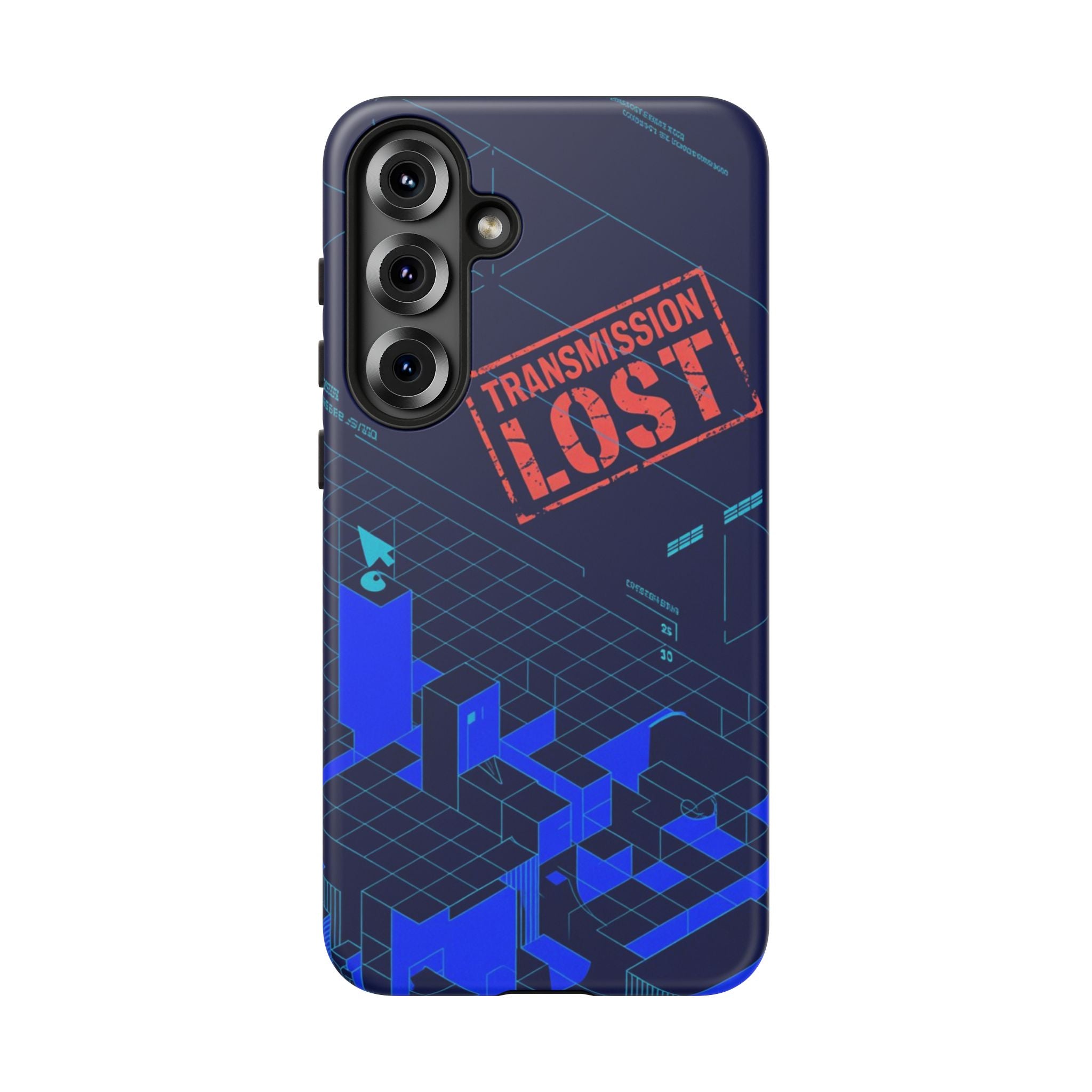 CipherCore Signal Void Flexi Phone Case | Digital-Era Identity Accessory