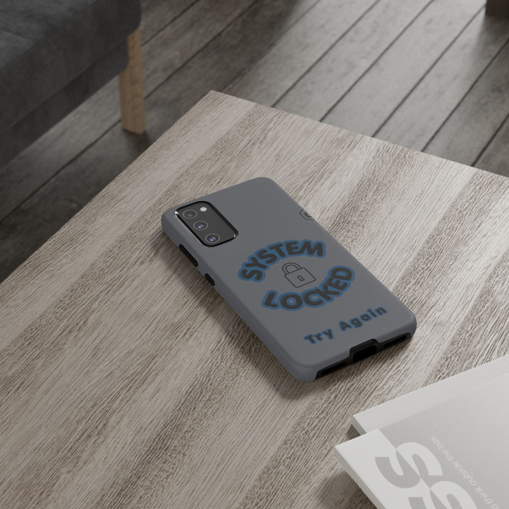 CipherCore System Locked Dual-Layer Phone Case | Digital-Era Identity Accessory