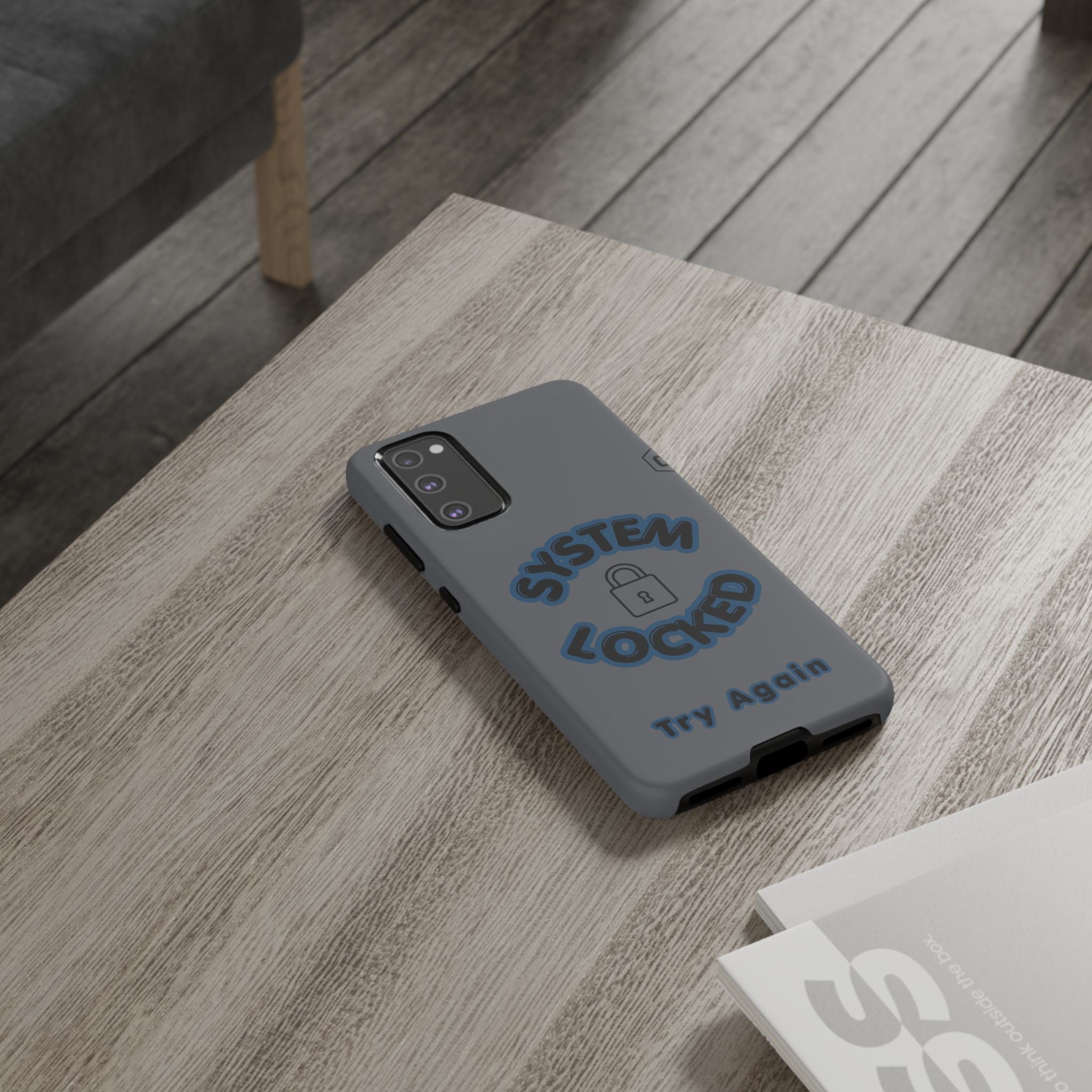CipherCore System Locked Dual-Layer Phone Case | Digital-Era Identity Accessory