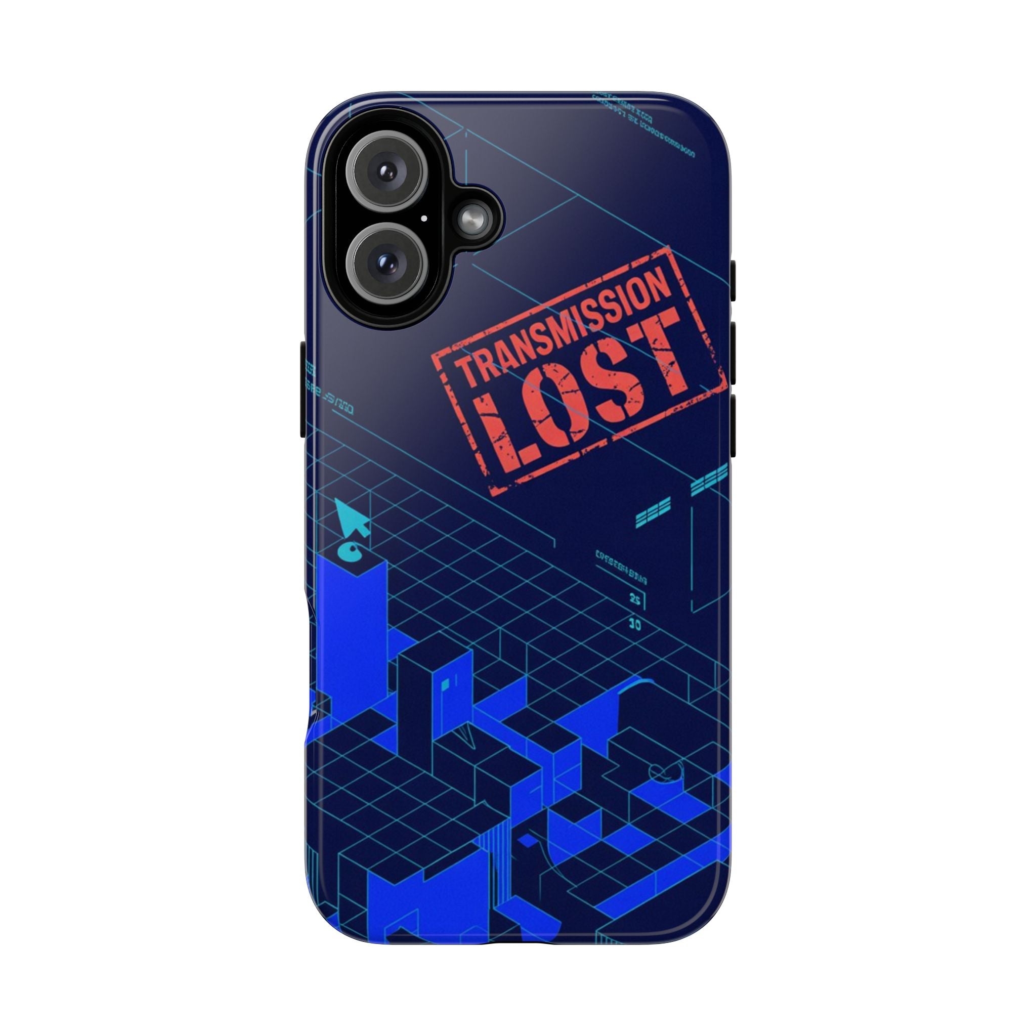 CipherCore Signal Void Flexi Phone Case | Digital-Era Identity Accessory