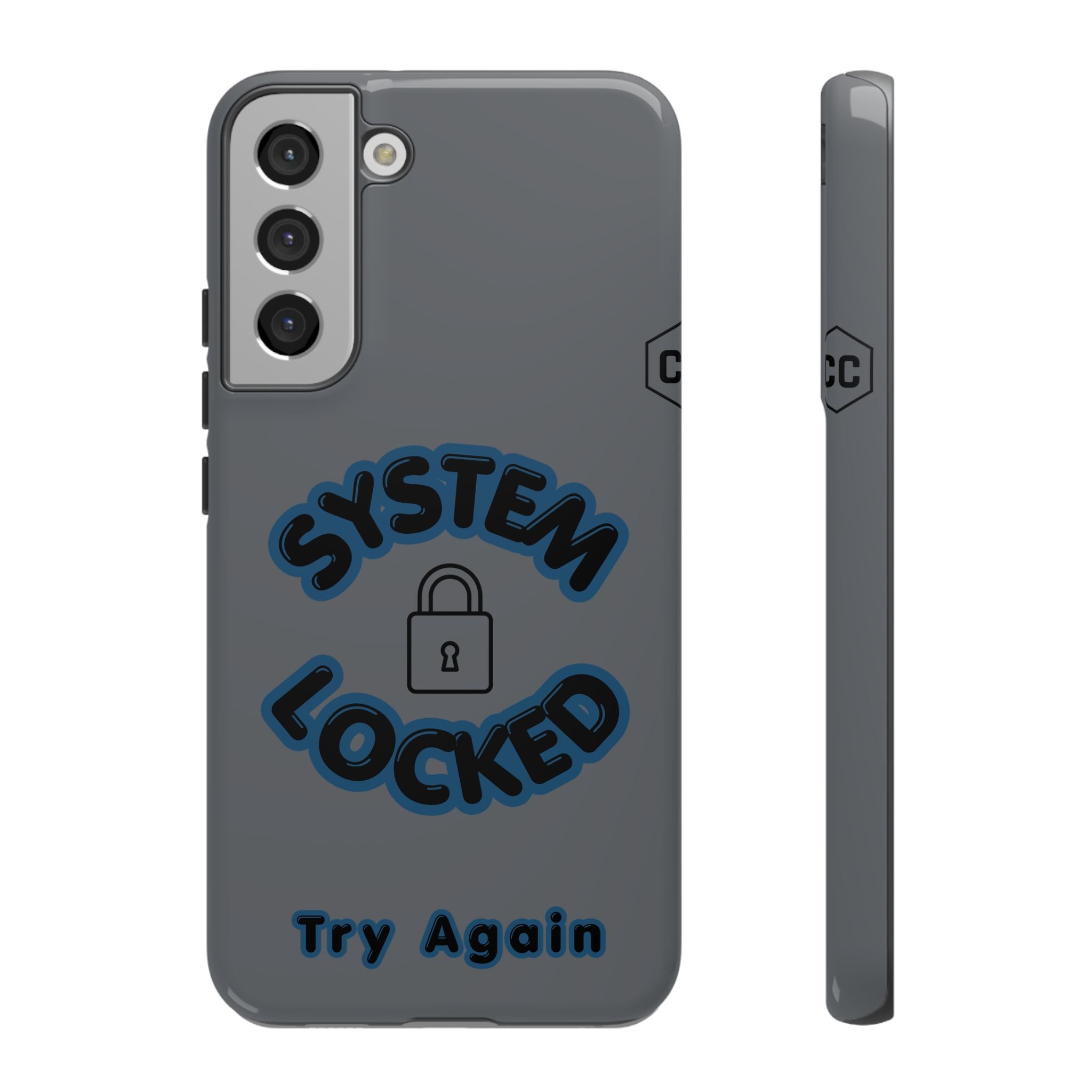 CipherCore System Locked Dual-Layer Phone Case | Digital-Era Identity Accessory