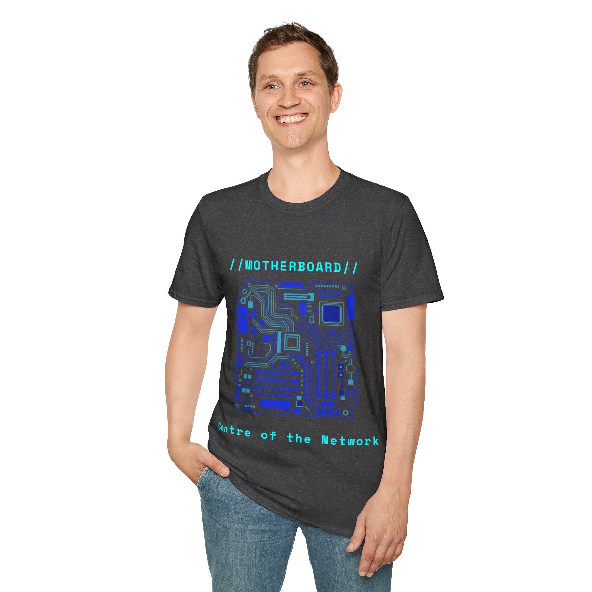 CipherCore Motherboard Graphic Tee | Digital-Era Identity Wear