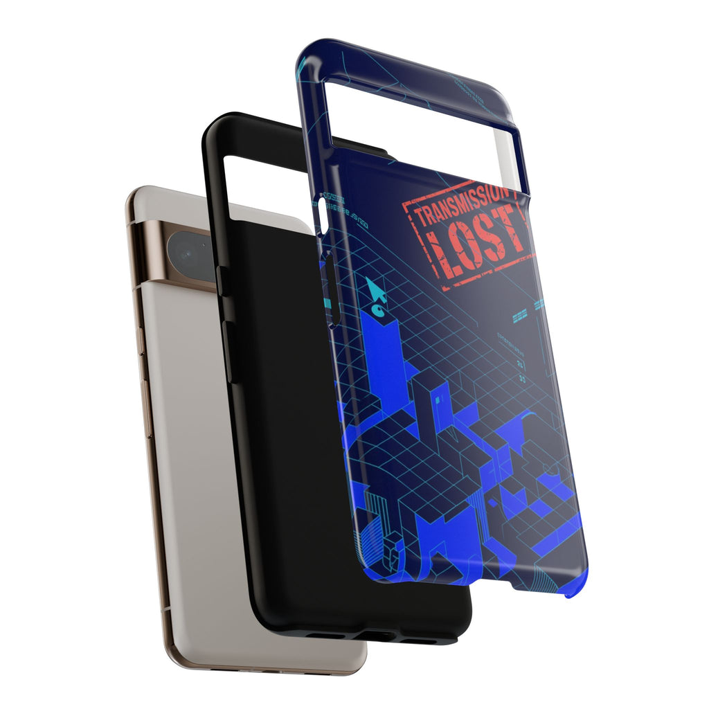 CipherCore Signal Void Flexi Phone Case | Digital-Era Identity Accessory