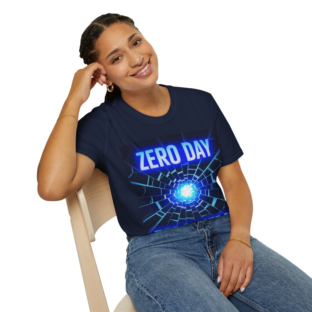 CipherCore Zero Day Zero Mercy Graphic Tee | Digital-Era Identity Wear
