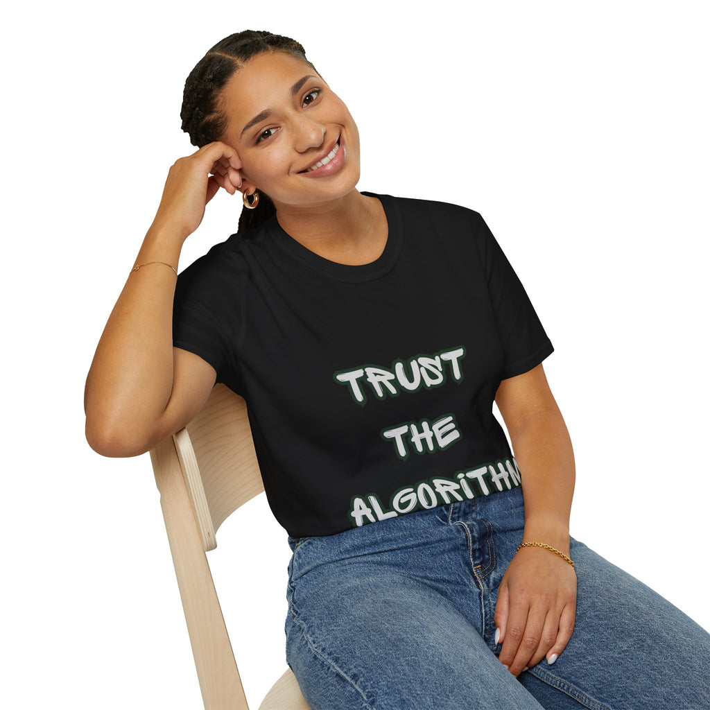 CipherCore Trust the Algorithm Graphic Tee | Digital-Era Identity Wear