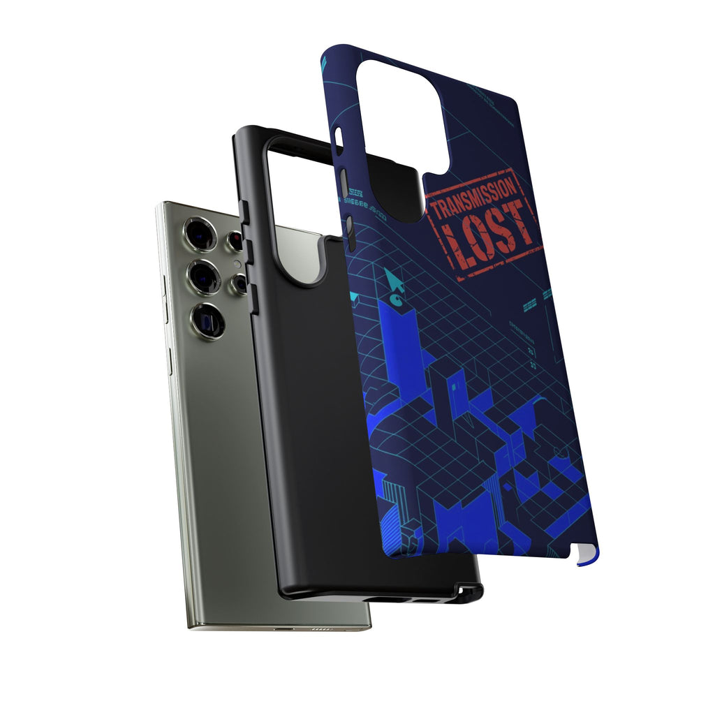 CipherCore Signal Void Flexi Phone Case | Digital-Era Identity Accessory