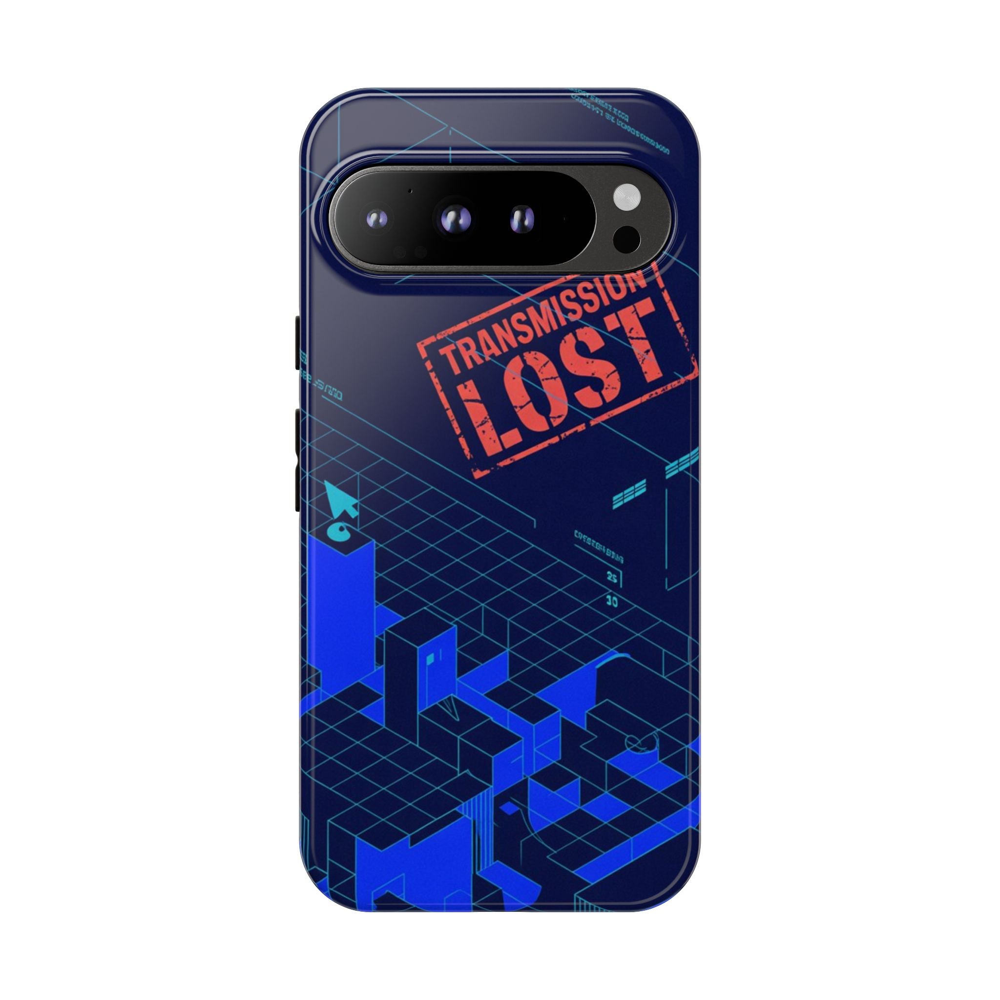 CipherCore Signal Void Flexi Phone Case | Digital-Era Identity Accessory