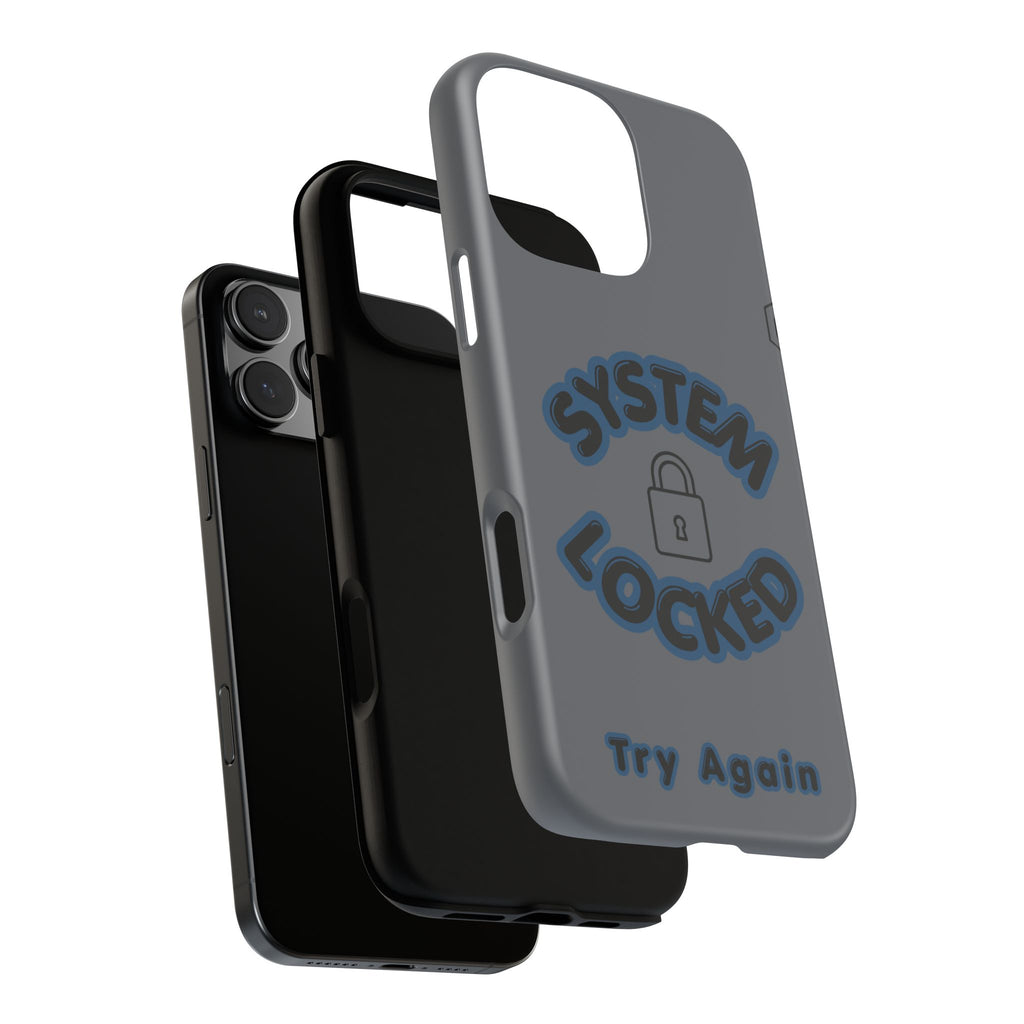 CipherCore System Locked Dual-Layer Phone Case | Digital-Era Identity Accessory