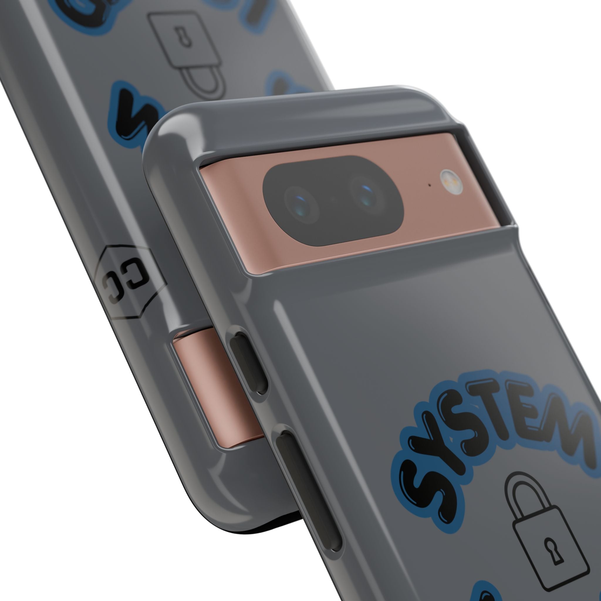 CipherCore System Locked Dual-Layer Phone Case | Digital-Era Identity Accessory